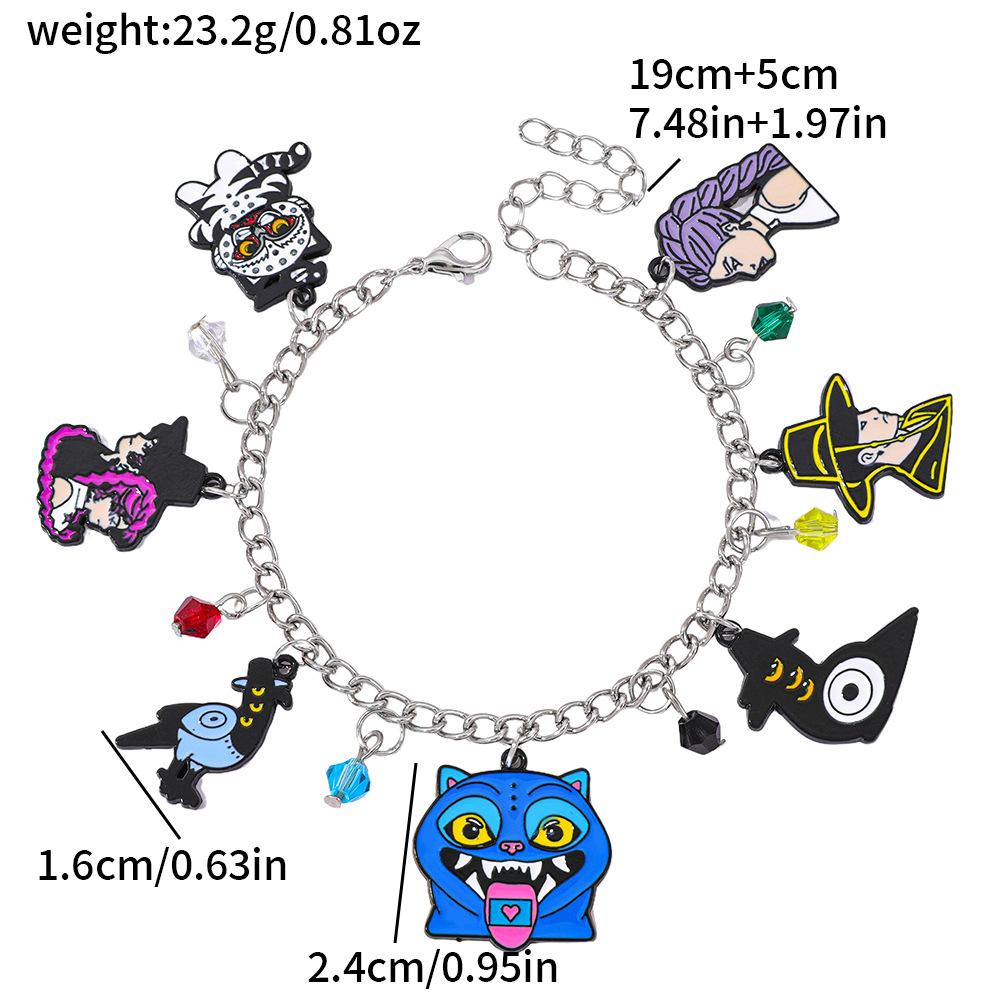 Demon Hunters Rumi Zoey Mira Crow Bracelet KPop Inspired Cute Anime Jewelry Women Girls Fashion Accessories