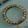 Unisex Handmade Green Sandalwood Bead Bracelet - Ethnic Style, Exquisite Design