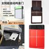 Aluminum Alloy Solar Chicken Coop Door With Infrared Light Sensing For Pet Safety