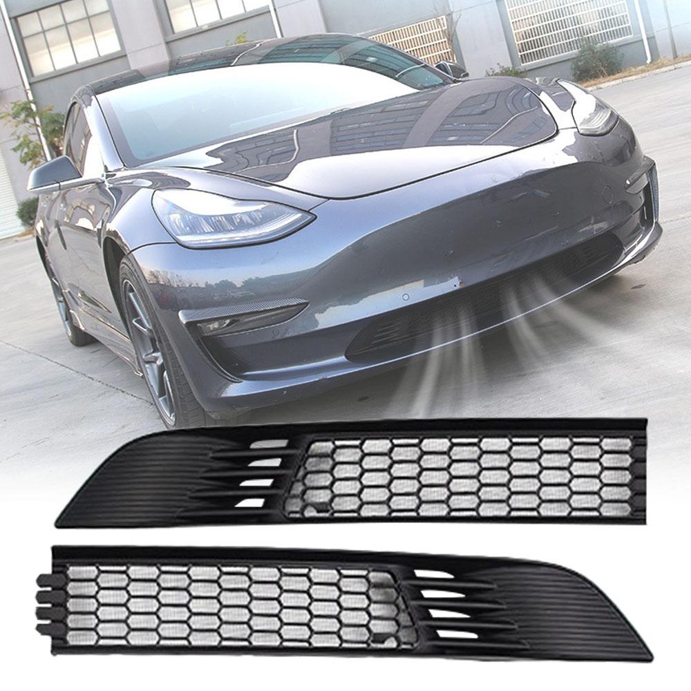 Front Bumper Hood Vent Grille Net Radiator Protective Mesh Grill Panel For Tesla Model 3 2017 2018 2019 2020 2021 2022