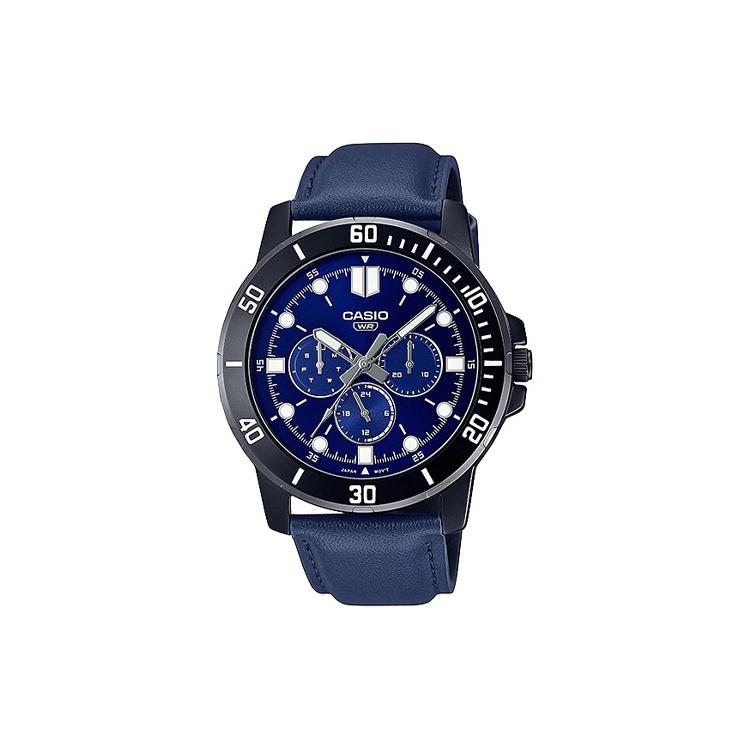 CASIO G Shock MTP VD300BL 2E MTP-VD300BL-2E Blue Dial