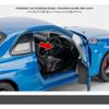 1/24 Nissan Skyline GTR R34 Rychle a zběsile Kovový model auta Zvuk Světlo Sběratelská miniatura Voiture Diecast Hračka Vozidlo Chlapec C342