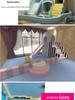 Freches Schloss Indoor-Spielplatz-Set: Rutsche, Trampolin & aufblasbare Hüpfburg für die Früherziehung
