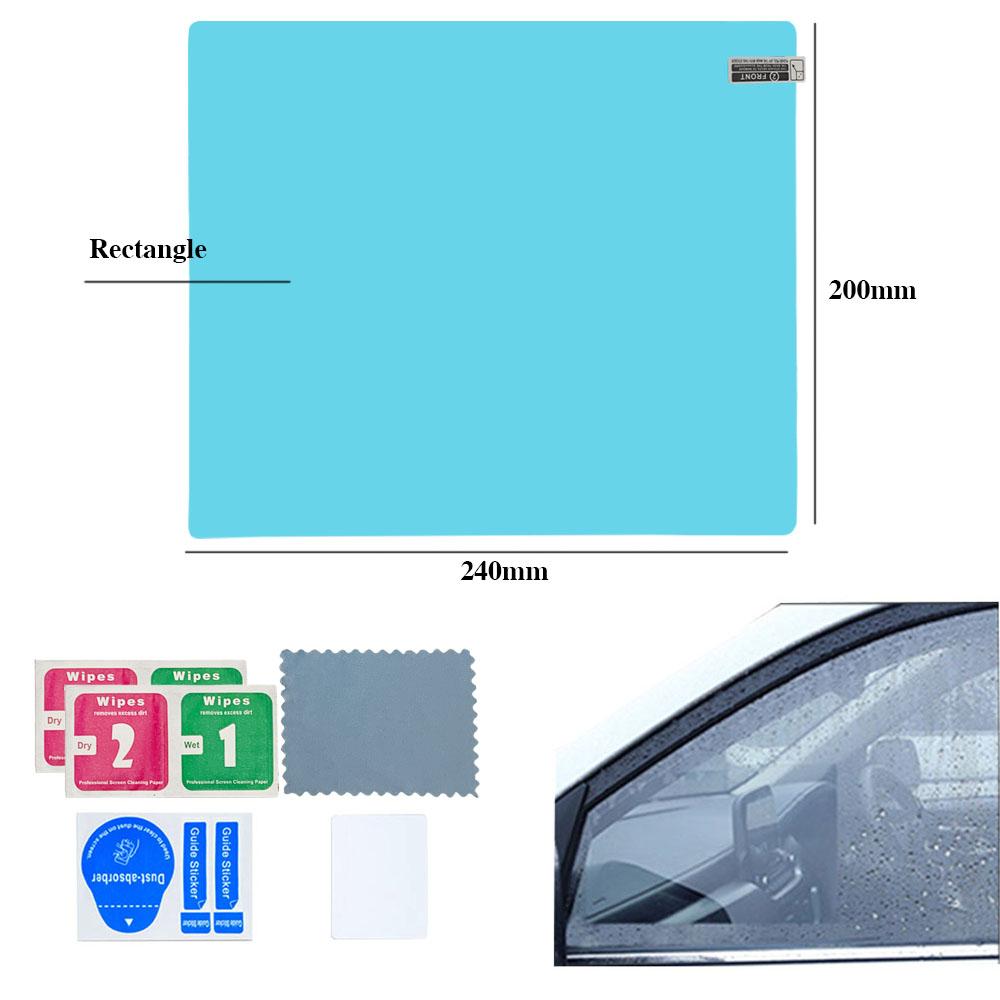 Auto Stickers Car Protective Rearview Rainproof Waterproof Mirror Film DIY Side Anti Fog Decal for Motorcycle Car Accessories
