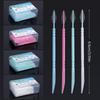 300Pcs/Box Interdental Brush Double-Head Brush For Teeth Cleaningtoothpick Oral Care Tools Disposable Household Floss Toothpick