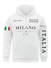 Flag Of Italy Men Hoodie Milan City Hoodies 3d Print Hoody For Man Casual Spring Autumn Clothing Top