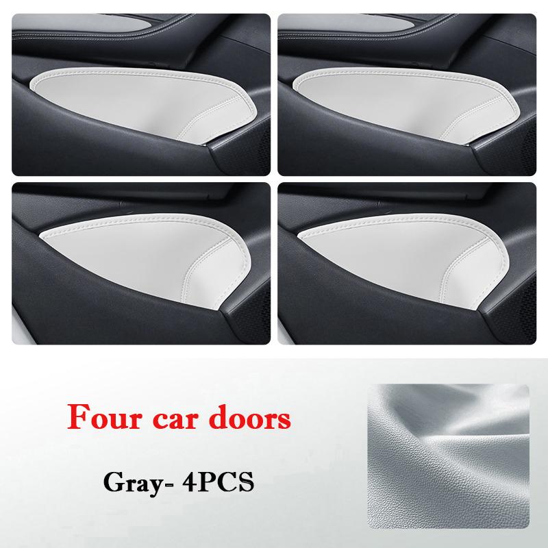 

For BYD Sea Lion 05 DM-i 2026 2026 Car Door Slot Storage Barrel Leather Door Groove Mat Protective Pad Interior Accessories