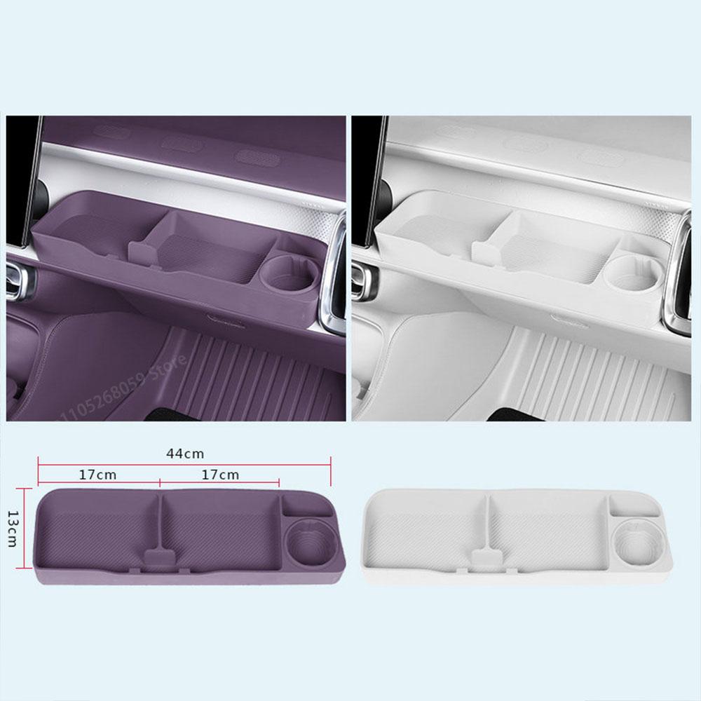 For Leapmotor B10/B01/B05 Storage Box Behind Passenger Instrument Panel Car Cover Decorative Interior Accessoriesafa
