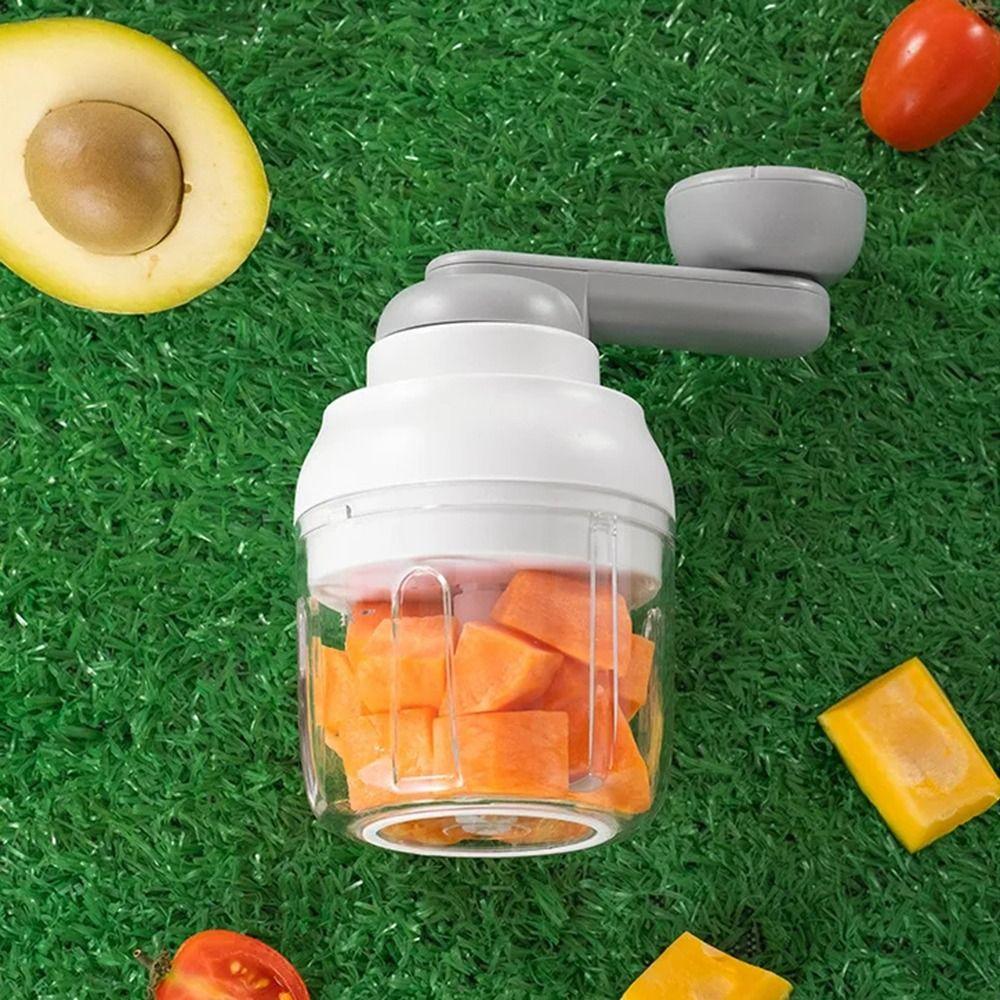 Multifunctional Vegetable Mincer 250ML Capacity Garlic Crusher Garlic Paste Maker  Small Household