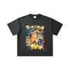 260 GSM Double Yarn 32 Count 100% Cotton Pokemon V1 Print Unisex Heavy Cotton T Shirt