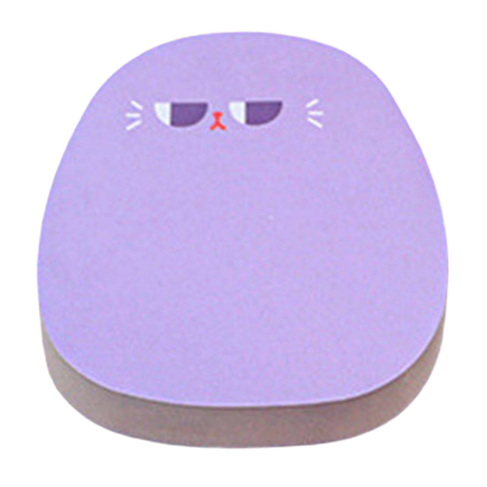 

60 листов самоклеящейся бумаги для заметок Маленькие блокноты Мультяшные заметки Нелинованные листы Напоминания на холодильниках Блокнот Календарь