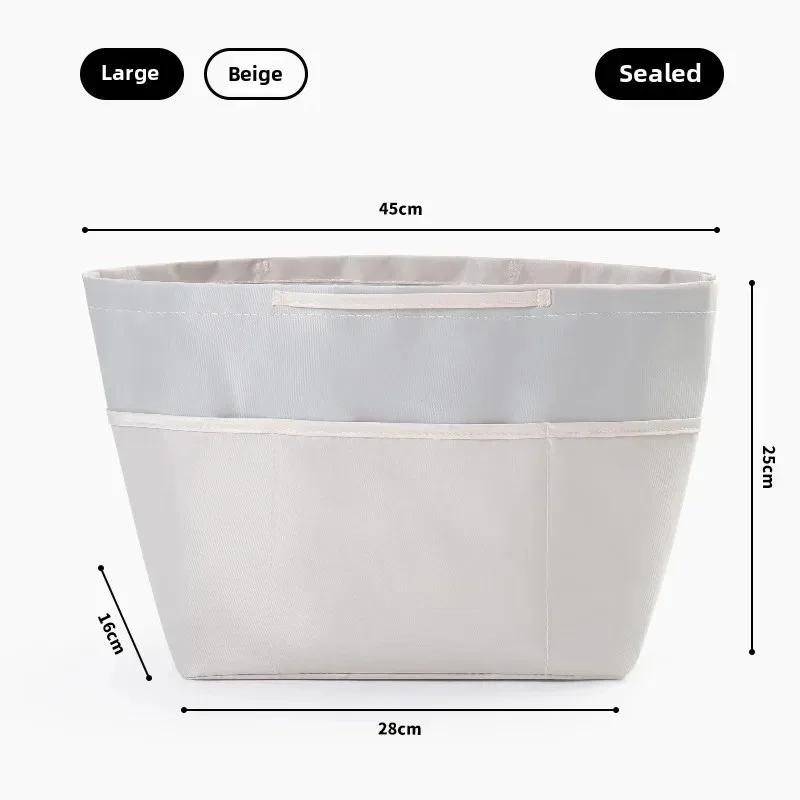 

Brand Women s Handbag Liner Organiser with Shaping Dividers Protective Pouch with Zipped Inner Compartments Cosmetic Bag