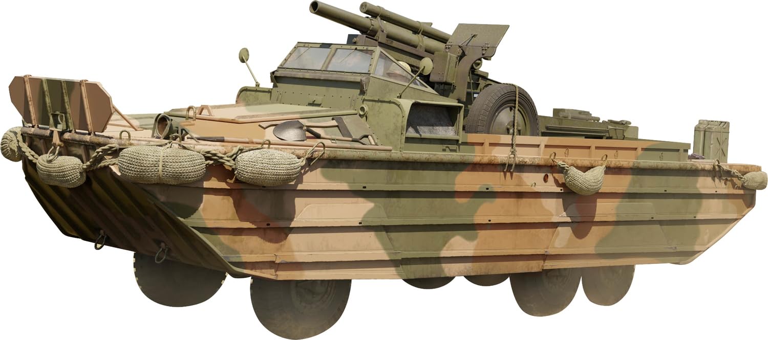 

I Love Kit GMC Амфибийная гаубица Пластиковая модель ILK63540 1/35 DUKW-353 Машина/105мм