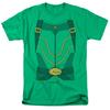 Green Arrow Arrow Uniform T Shirt Mens Licensed Archer DC Comic Tee Kelly Green