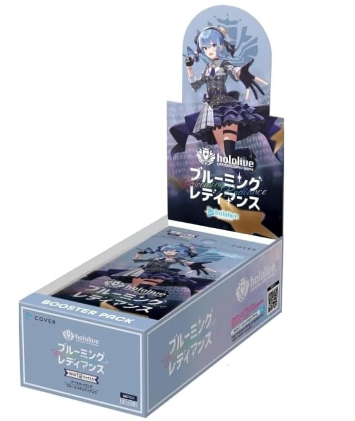 

с нераспечатанной усадочной коробкой Hololive Card Booster Pack 1-го издания Blooming Radiance BOX [1BOX box]