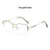 Women's High-End Photochromic Blue Light Blocking Glasses with Clear, Versatile Lenses - Metal Frame, Prescription Ready