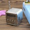 1/2 ks Bluetooth-kompatibilní Mini reproduktor Digitální displej Stabilní připojení Vodotěsný Dobíjecí FM rádio Přehrávač hudby