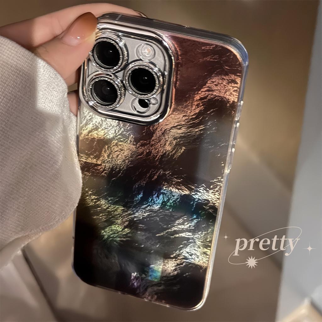 Retro Contrast Gradient Plaid for Apple 16 Phone Case for IPhone17promax Advanced 12 Lens Film 14