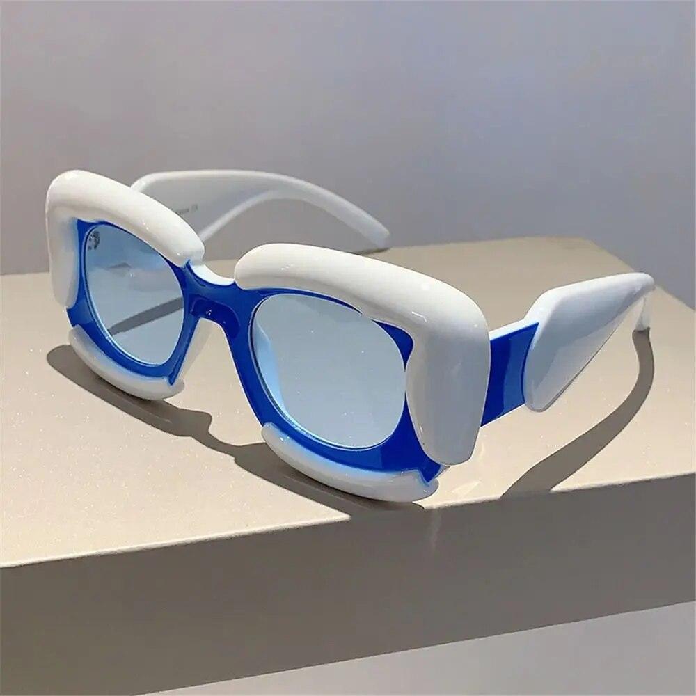 

Женские и мужские квадратные женские солнцезащитные очки с защитой UV400, новый роскошный дизайн, большие очки в оправе, солнцезащитные очки с облаком