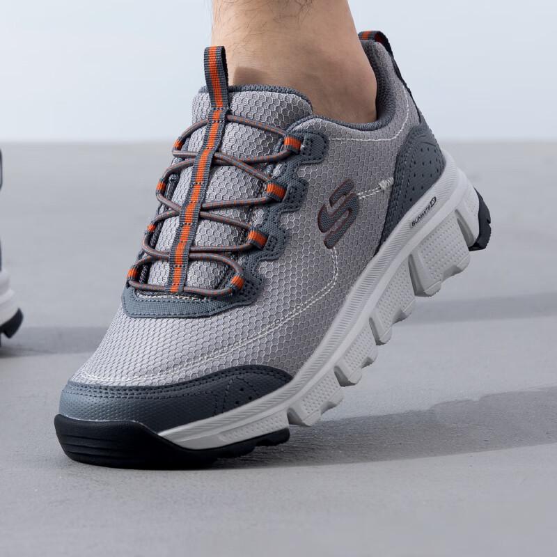 

Skechers Men s 237704-GYOR Hiking & Casual Shoes US 9