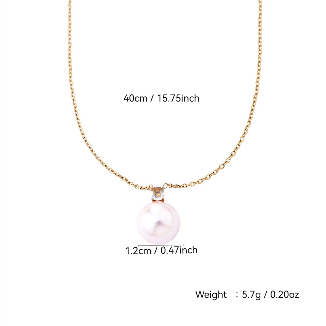 

Элегантная Мода Легкая Роскошь Ретро Высокий Уровень Чувства Нержавеющая Сталь 18К Позолоченная Бриллиант Циркон Подвеска Ожерелье Женское