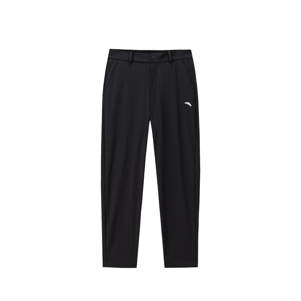 Anta Elite Training Series Woven Sports Long Pants Men bottoms Basic-Black 952627512-3