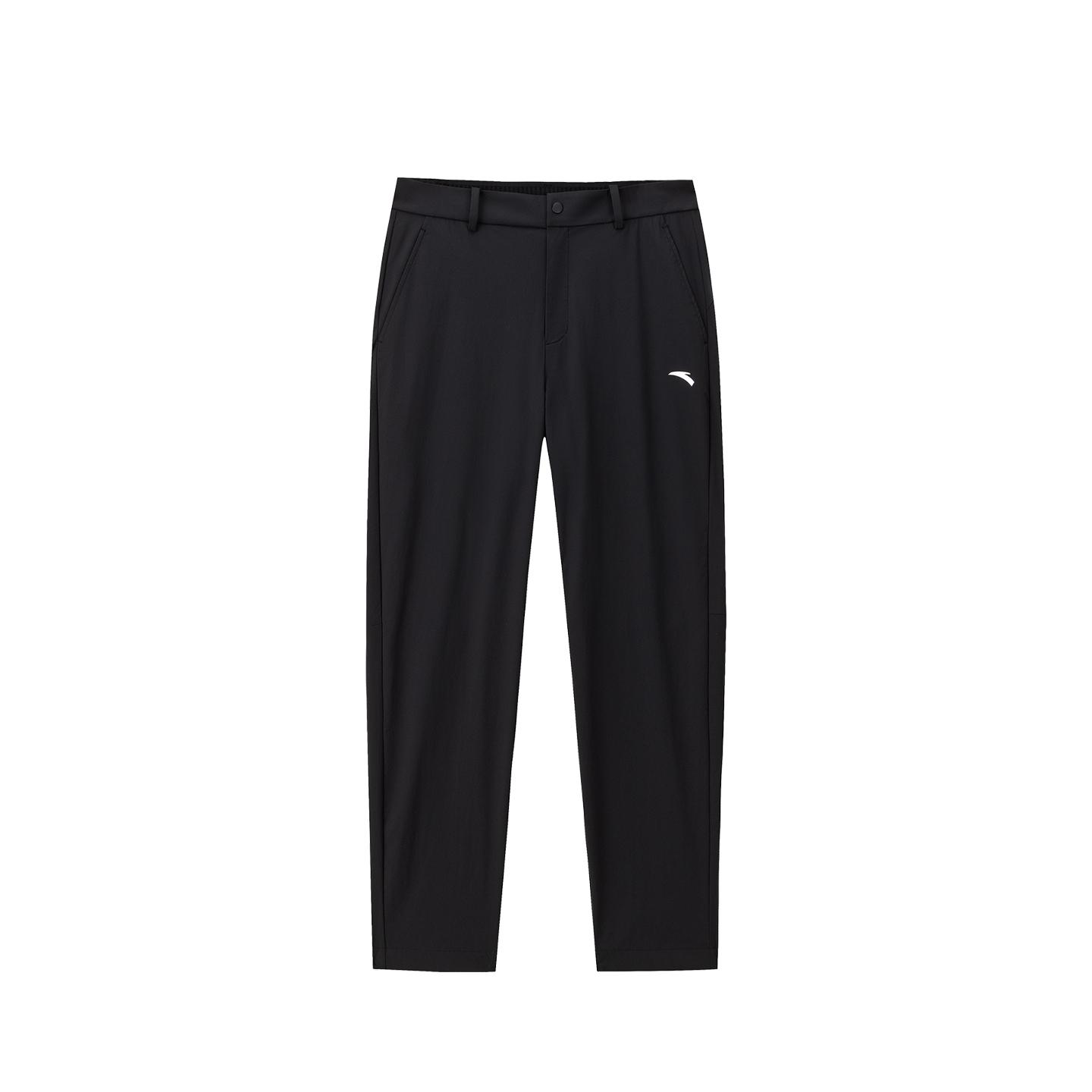 Anta Elite Training Series Woven Sports Long Pants Men bottoms Basic-Black 952627512-3 S