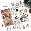 Good Collection Book Series Vintage Life Character Landscape PET Sticker Creative DIY Journal Material Collage Stationery