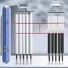 Neutral Erasable Black Ballpoint Pen Refill - Large Capacity for Smooth Writing
