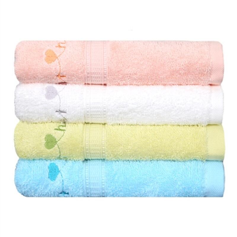 [Songwol Towel] Sweet Heart Honey (36x75cm/100g/GSM370) apricot