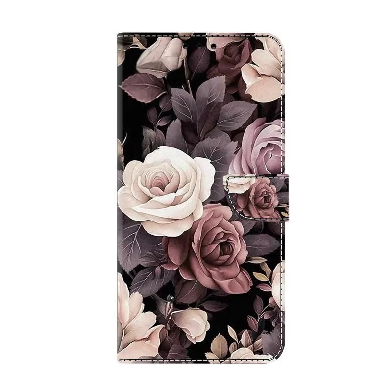 Étui Edge 60 Fusion pour Motorola Edge 60 Edge60 Fusion Funda Portefeuille Peint Étui à Rabat Support pour Moto Edge 60 Étui de Téléphone Couverture Livre