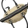 GUCCI Diamante Shoulder Bag canvas Black x beige Women 247902 Used
