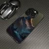 Selection of Niche High-end Gilt Snow Mountain iPhone13 Mobile Phone Case Apple 17Pro Men's Colored Silver IMD