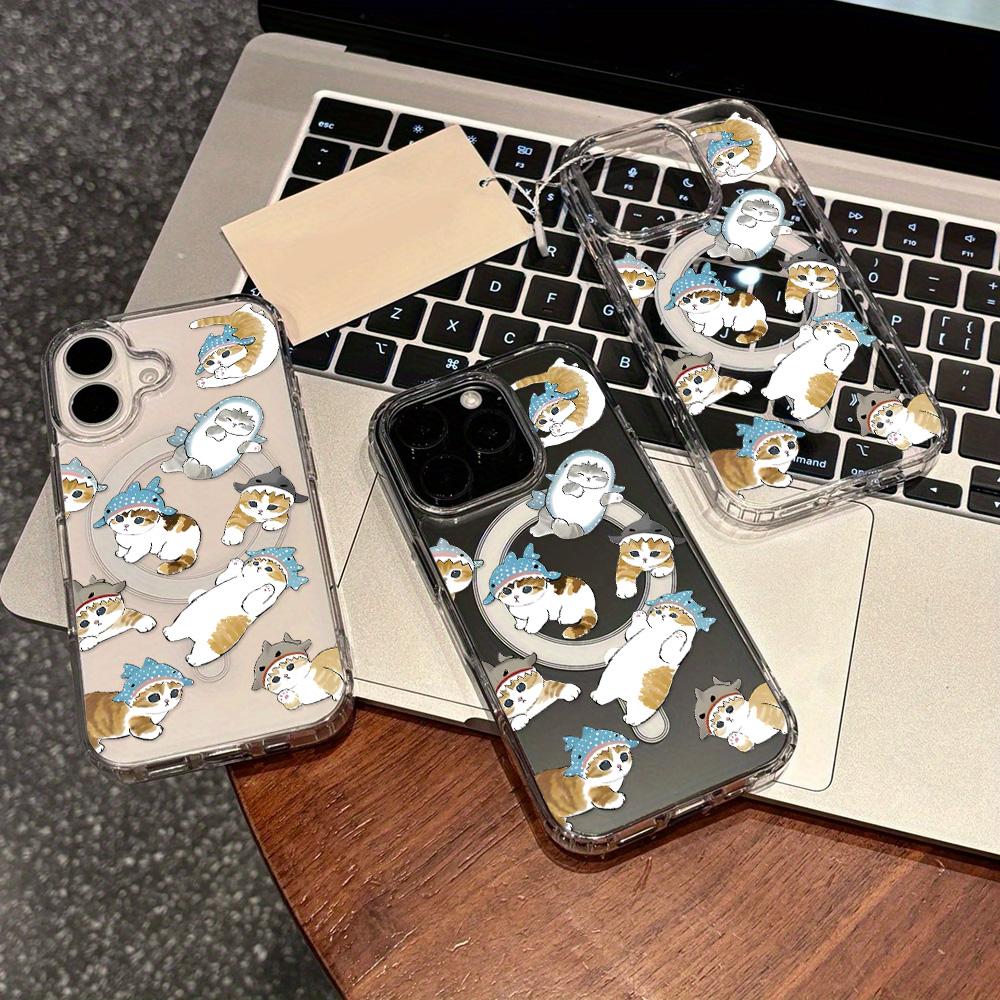 Magnetiskt telefonfodral för iPhone 11 12 13 iPhone 13 14 15 Pro 15 16 Pro Max Samsung A15 A16 A25 A26 A55 A56 S25 S24 S22 S23 Ultra S25 Edge