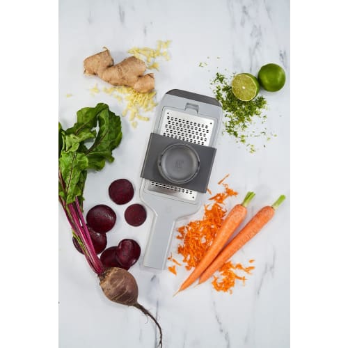 Zwilling Z-CUT Multi-Grater: Cheese Grater, Grater, Slicer, Multi-Function Vegetable Mandoline [Official Japanese Product] Z-CUT Multi Grater Set Mand