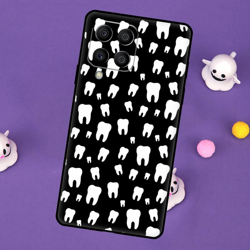Zahnarzt Zahn Zähne Zahnarzt Abdeckung Für Samsung Galaxy M20 M30s M33 M13 M23 M53 M15 M55 M31 M51 M14 M34 M54 M32 M52 Hülle
