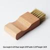 SEE KEAN Beechwood Pig Bristle Shoe Brush