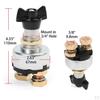 12V Main , Knob Type Disconnect ,Switch 2 Post Switch ,Anti-leakage Discharge Switch.