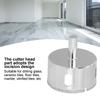 Diamond Coated Edge Tile Drill Bit Metal Body Ceramic Drill Bit Marble Hole Tool  Marble Projects
