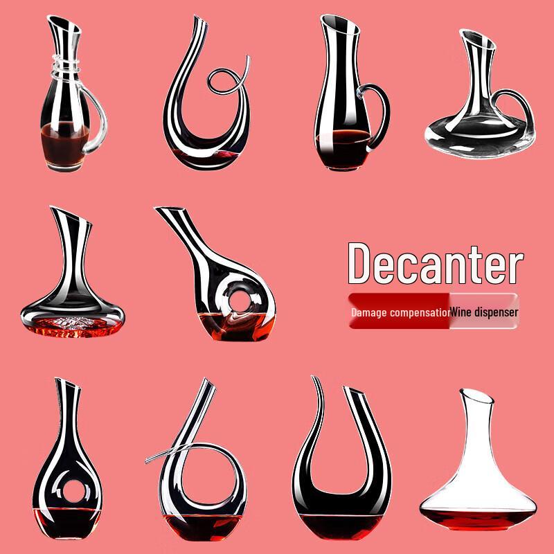 Wei Yi Europejski Styl Kryształowy Szklany Karafka do Wina