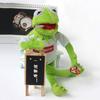 Juguete de Muñeco Kermit de Calidad Premium La Rana Muñeco Suave de Peluche Relleno 40cm Con Camiseta