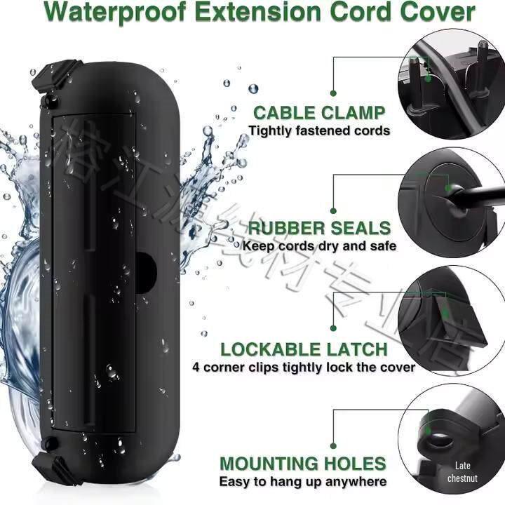 Waterproof Outdoor ABS Junction Box with Terminals and Ears