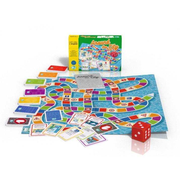 English. Around the City. Language Game. ELI & ET TOI