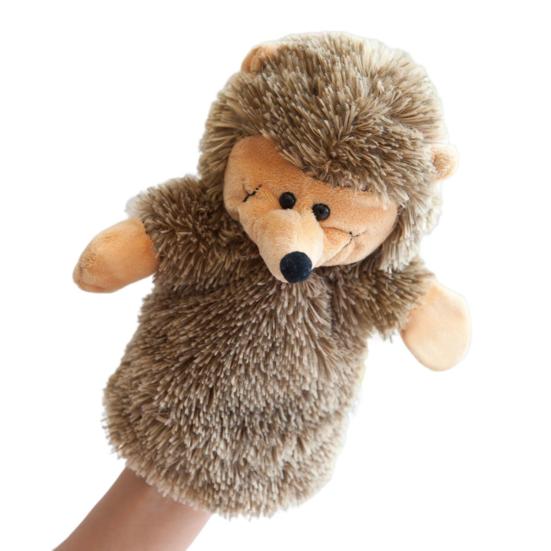 Exquisite Tiger Elephant Parent-child Interaction Role-Play Toy Kids Storytelling Pretend Play Teaching Prop Children Gift Plush Puppet