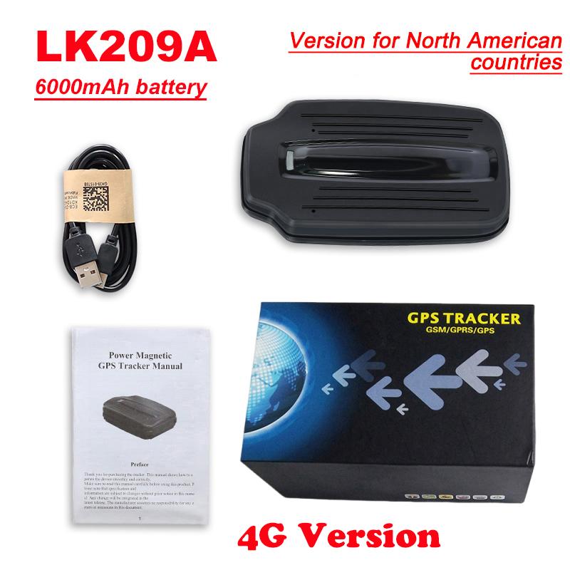 Car GPS Tracker LK209 LK209A LK209B LK209C 2G 4G Asset GPRS Locator Waterproof IP67 Magnetic Drop Shock Alarm Lifetime Free APP