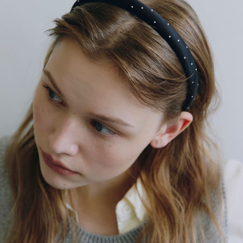 

ВИНТАЖНЫЙ ГОЛЛИВУД Космические точки Повязка для волос_VH2579HB002M Black