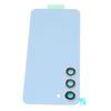 Replacement Back Glass Phone Rear Glass Housing with Pre Installed Camera Lens Tape for Galaxy S23 Blue