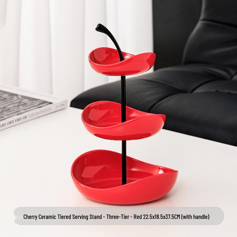 Stylish Ceramic Fruit Bowl for Living Room or Coffee Table Display