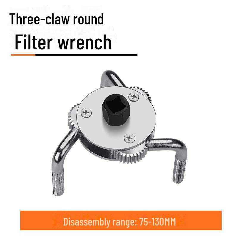 

Трехкулачковый цепной ключ для масляного фильтра Green Forest Three-claw round