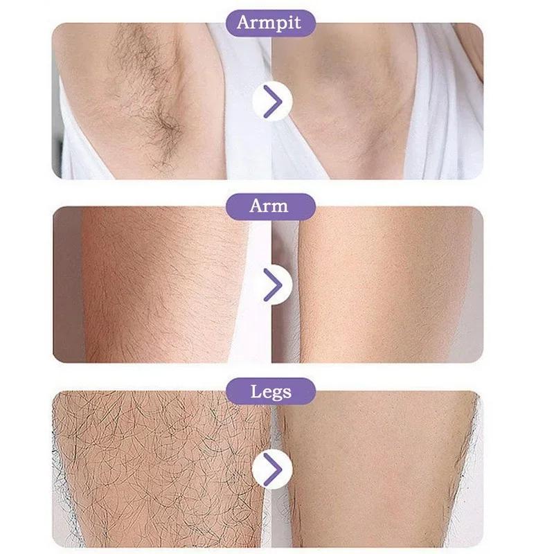 Nano Painless Crystal Epilator Physical Professional Safe Depilator Hair Eraser Men Women Arms Legs Hair Remover Tool